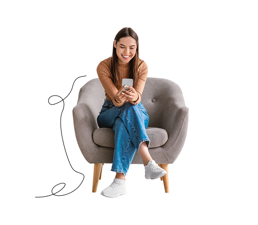Homeowner smiling because of exceptional customer experience provided by MERIX Financial